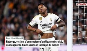 Rodrygo va manquer la fin de saison et la Coupe du monde - Foot - Liga