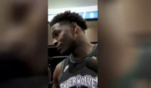 Timberwolves - Edwards : ''Le titre MVP ? Dur''