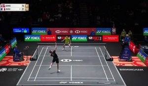 Le magnifique point de Christo Popov face au Danois Rasmus Gemke - Badminton - All England Open (H)