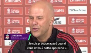 Liverpool - Slot sur le manque d’occasions créées : “Ce n’est pas dû à l’approche”