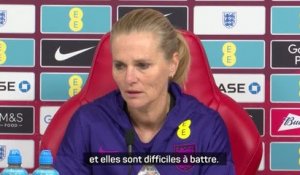 Angleterre (F) - Wiegman : "Nous, on ne parle pas du tout de l'Espagne..."