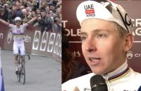 Strade Bianche 2026 - Tadej Pogacar : "J'ai bien vu que Paul Seixas..."