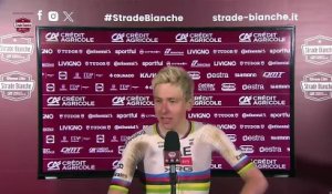 Strade Bianche 2026 - Tadej Pogacar : "Paul Seixas ? Je suis assez impressionné..."