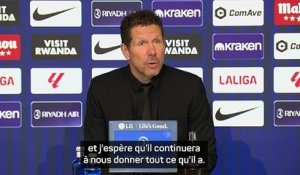 Simeone : « Griezmann décidera quand il aura quelque chose à dire » - Foot - Liga