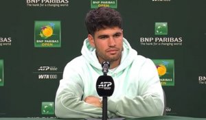 BNP Paribas Open 2026 - Carlos Alcaraz : "Certains arbitres de chaise ne comprennent rien à ce sport"