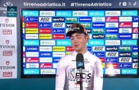 Tirreno-Adriatico 2026 - Magnus Sheffield : "On a presque réussi un triplé avec l'équipe..."