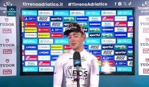Tirreno-Adriatico 2026 - Magnus Sheffield : "On a presque réussi un triplé avec l'équipe..."