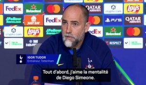 Igor Tudor loue la mentalité d’Atletico Madrid et de Diego Simeone - Foot - Ligue des champions