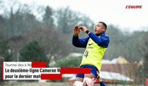 Le deuxième-ligne Cameron Woki forfait contre l'Angleterre pour le dernier match du Tournoi des 6 Nations - Tournoi des 6 Nations - Bleus