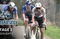 Tirreno-Adriatico 2026 - Étape 2 Résumé - Mathieu van der Poel vainqueur de la 2e étape devant Del Toro !