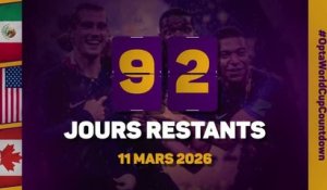 Le décompte d’Opta - J-92 avant la Coupe du monde