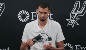 Spurs - Wembanyama : "La clé pour le MVP ? Dominer les concurrents"