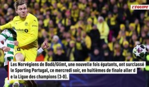 Bodö/Glimt poursuit son rêve européen en dominant largement le Sporting - Foot - Ligue des champions