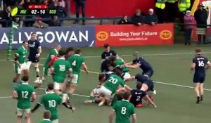 L'Irlande s'offre une quatrième victoire de suite dans le Tournoi - Rugby - 6 Nations U20