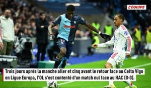 Avant sa manche retour contre le Celta Vigo, un OL essoré bute sur le HAC et voit l'OM se détacher - Foot