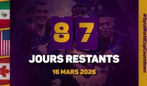 Le décompte d’Opta - J-87 avant la Coupe du monde