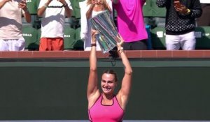 Indian Wells - Sabalenka sacré pour la première fois dans le tournoi californien