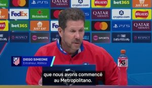 Atlético - Simeone : "Nous devons rester fidèles à notre identité"