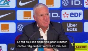 Bleus - Deschamps justifie le retour de Mbappé : "Il n’est pas là que pour le marketing”