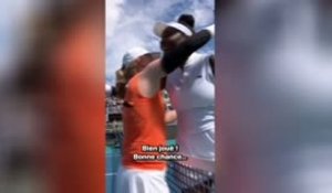 Miami - Jones à Venus Williams : J'ai toujours ton poster dans ma chambre !"