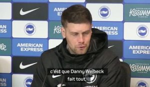 Brighton - Hürzeler pousse "la candidature" de Welbeck pour la Coupe du monde