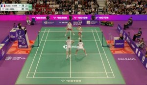Thom Gicquel et Delphine Delrue filent en finale du double mixte - Badminton - Orléans