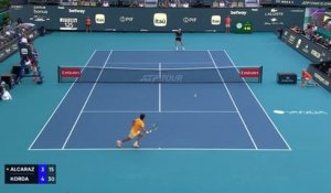 Miami - Alcaraz surpris par Korda