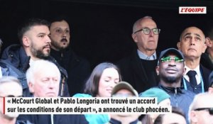 L'OM annonce le départ de son ancien président Pablo Longoria - Foot - Ligue 1