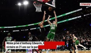 Minnesota et Rudy Gobert étouffent Boston pour rester dans la course au top 3 de la Conférence Ouest - Basket - NBA