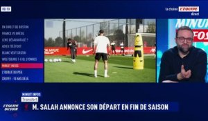 Mohamed Salah annonce son départ de Liverpool en fin de saison - Foot - Premier League