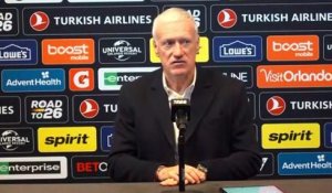 Didier Deschamps satisfait de la belle victoire de la France face au Brésil !