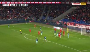 La sublime frappe enroulée de Florian Wirtz face à la Suisse en vidéo - Foot - Amical