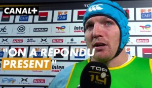 Arthur Iturria revient sur la victoire de Bayonne face à La Rochelle