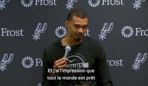 Spurs - Wembanyama décrypte ce que l'équipe a amélioré pour signer autant de succès