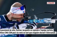 Émilien Jacquelin passe du biathlon au cyclisme et va rejoindre l'équipe Decathlon-CMA CGM pour six mois - Biathlon/Cyclisme