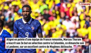 Thuram met fin à sa disette contre la Colombie - Foot - Bleus