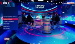 Le président de la FIFA Gianni Infantino assiste à un match de l'Iran et défend sa présence à la Coupe du monde - Foot - Coupe du monde 2026