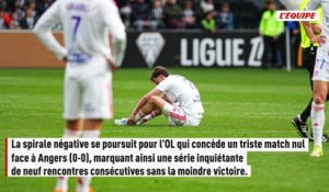 Sans idées, Lyon cale à Angers - Foot - Ligue 1