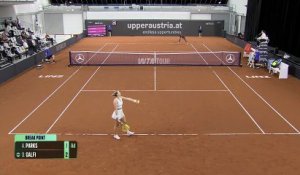 Galfi dans son jardin face à Parks - Tennis - WTA - Linz