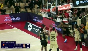 Monaco s'offre le Barça et assure sa place en play-in de l'Euroligue - Basket - Euroligue (H)