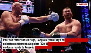 Retour réussi pour Tyson Fury, vainqueur par décision unanime d'Arslanbek Makhmudov et prêt à défier Anthony Joshua - Boxe - lourds