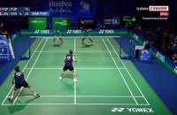 Toma Junior et Christo Popov battus en finale du double hommes des Championnats d’Europe par la paire Bane-Vendy - Badminton - Championnats d'Europe