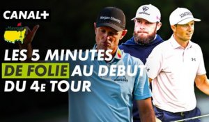 Tyrrell Hatton, Jordan Spieth et Justin Rose font le spectacle au 4e tour - Masters d'Augusta