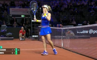 Stuttgart - Siegemund ne rate pas son entrée en lice et rejoint Swiatek en 8es