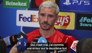 Atlético - Décisif sur le but de Lookman, Griezmann explique avoir voulu se racheter après une erreur