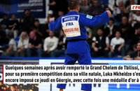 Luka Mkheidze s'impose sur ippon face au tenant du titre et décroche son deuxième sacre européen à Tbilissi - Judo - Championnat d'Europe