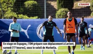 Avant d'aller défier Lorient en Ligue 1, l'OM peaufine les détails sur les billards de Marbella - Foot - Ligue 1
