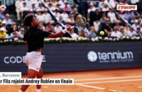 Arthur Fils se défait du jeune Rafael Jodar et rejoint Andrey Rublev en finale de l'ATP 500 de Barcelone - Tennis - Barcelone