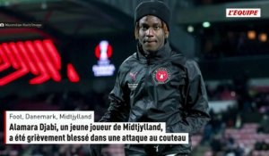 Alamara Djabi, un jeune joueur de Midtjylland, a été grièvement blessé dans une attaque au couteau - Foot - Danemark - Midtjylland