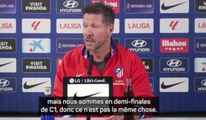 Atlético - Simeone : "Meilleurs que la saison passée"